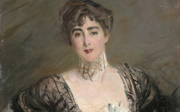 Josefina Alvear de Errazuriz alla mostra di Boldini