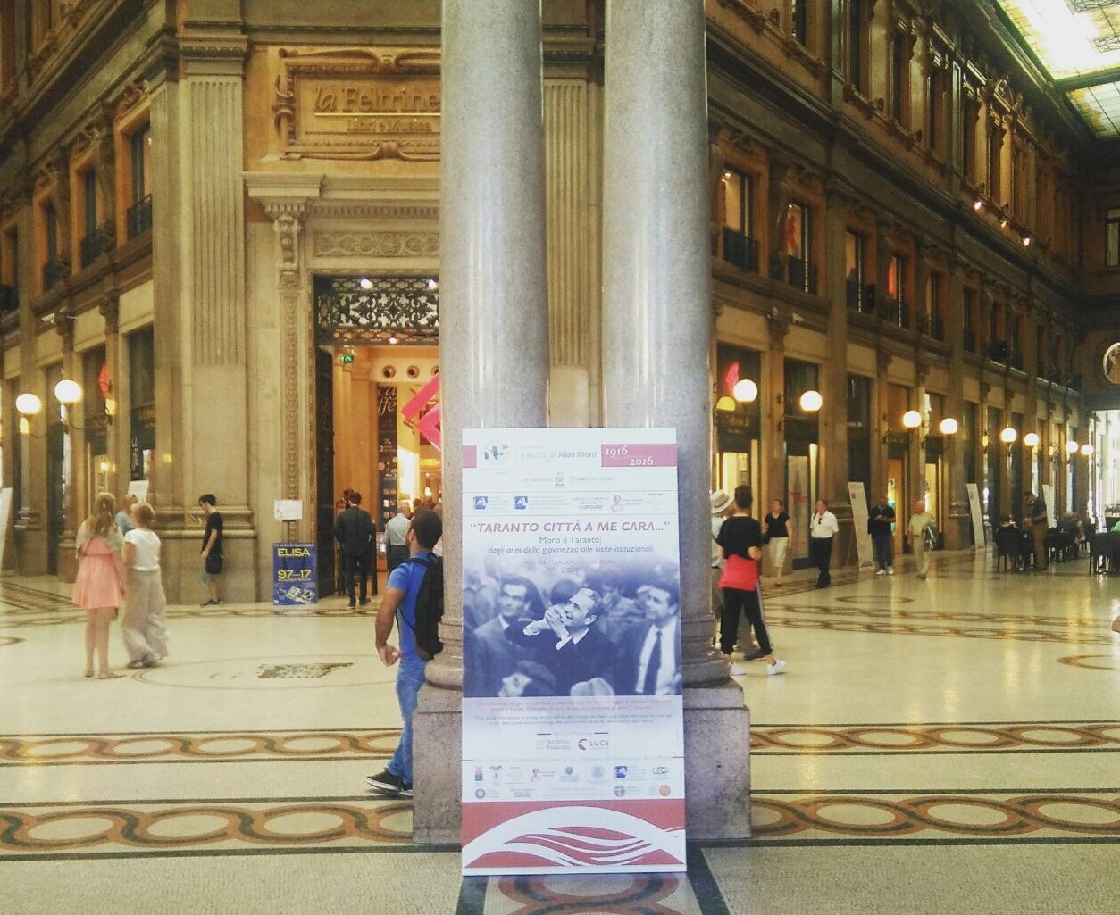 In Galleria Alberto Sordi foto inedite di Aldo Moro