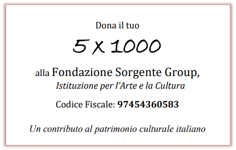 5×1000 alla Fondazione Sorgente: un contributo al patrimonio culturale italiano