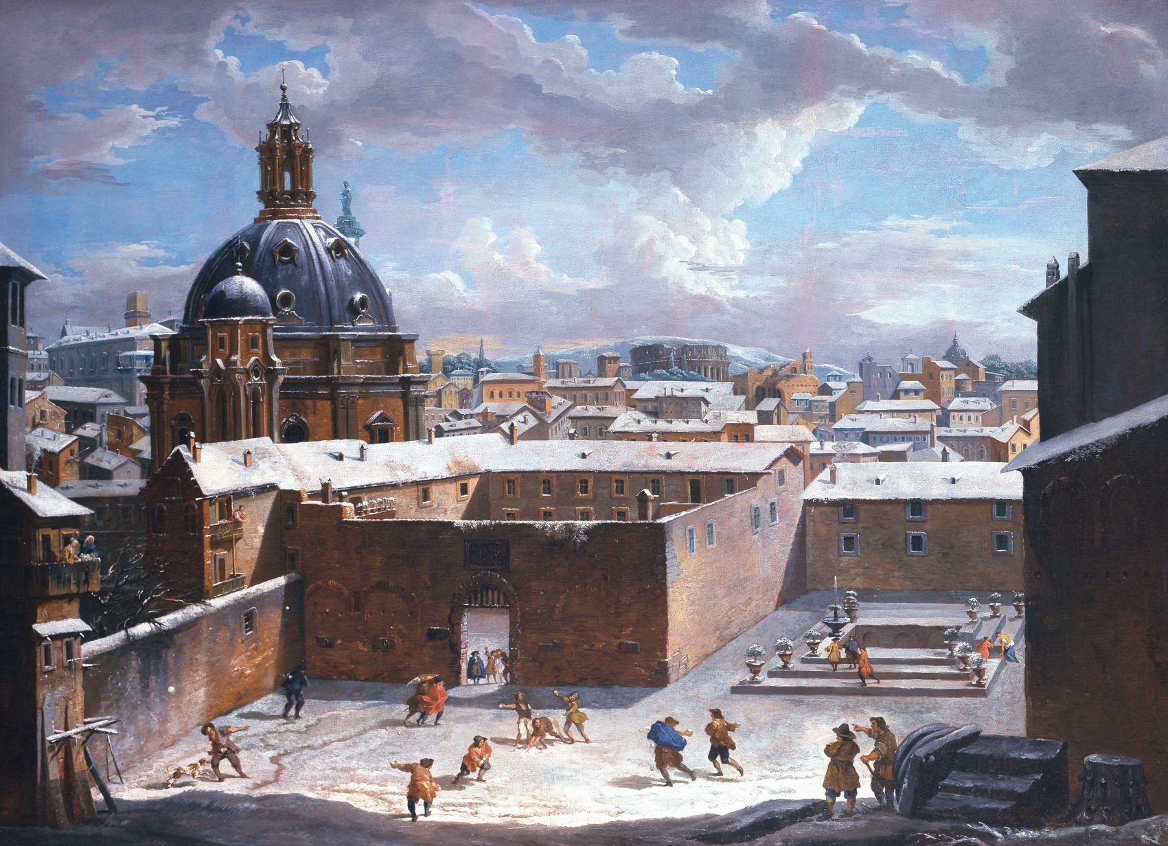 <strong>Fondazione Sorgente Group: Roma sotto la neve, Giovanni Paolo Panini racconta “come eravamo”</strong>